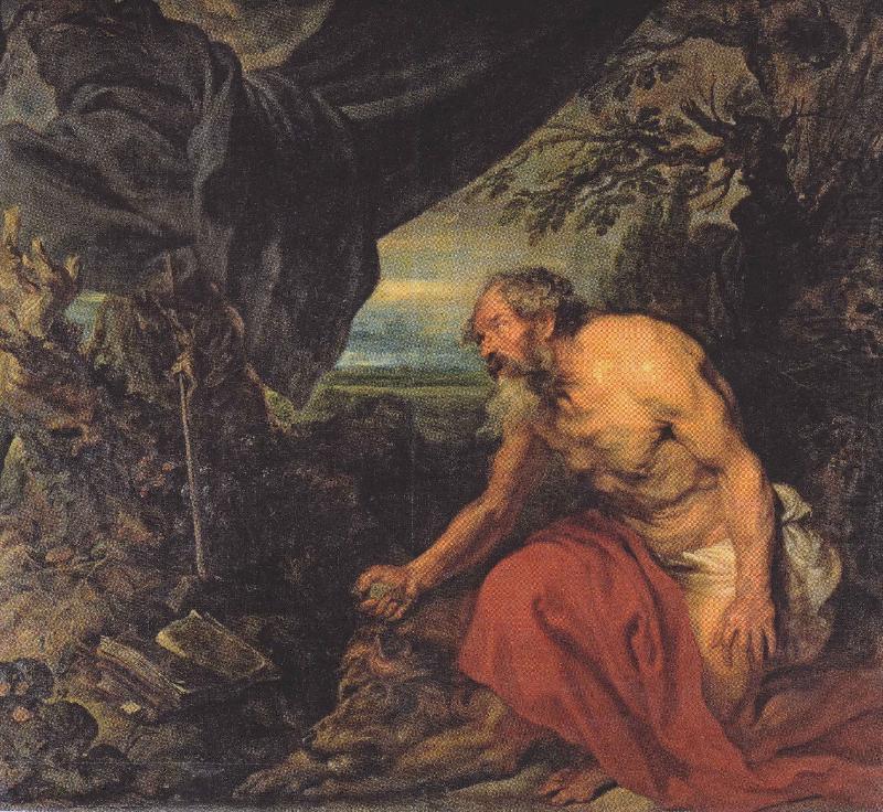 St Jerome, Anthony Van Dyck